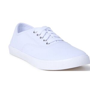 Time and Tru Women's Casual Lace up Sneakers white color Size 71/2